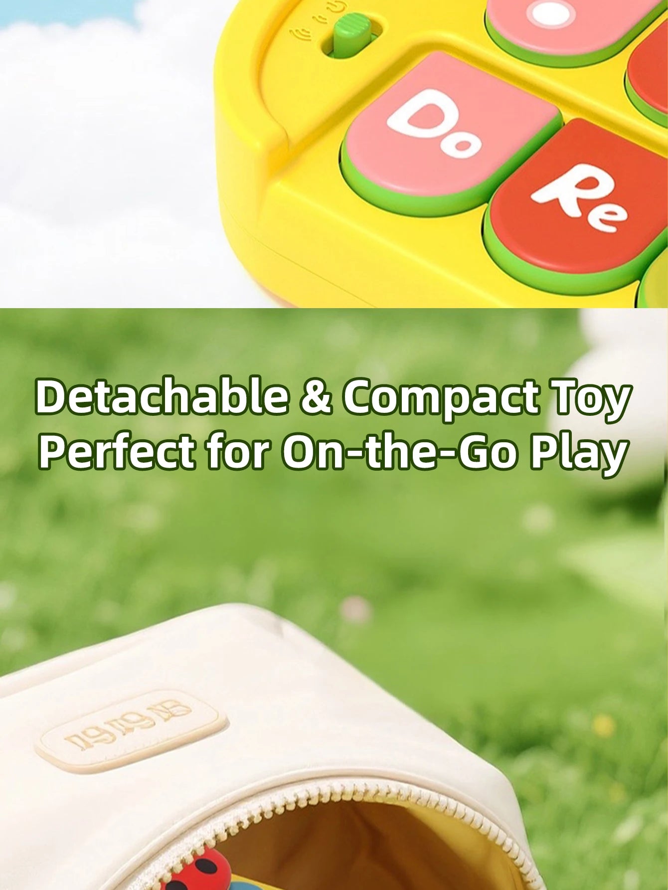 Baby Colorful Insect Musical Instrument - Baby Early Education Smart Electronic Piano Toy for Boys and Girls