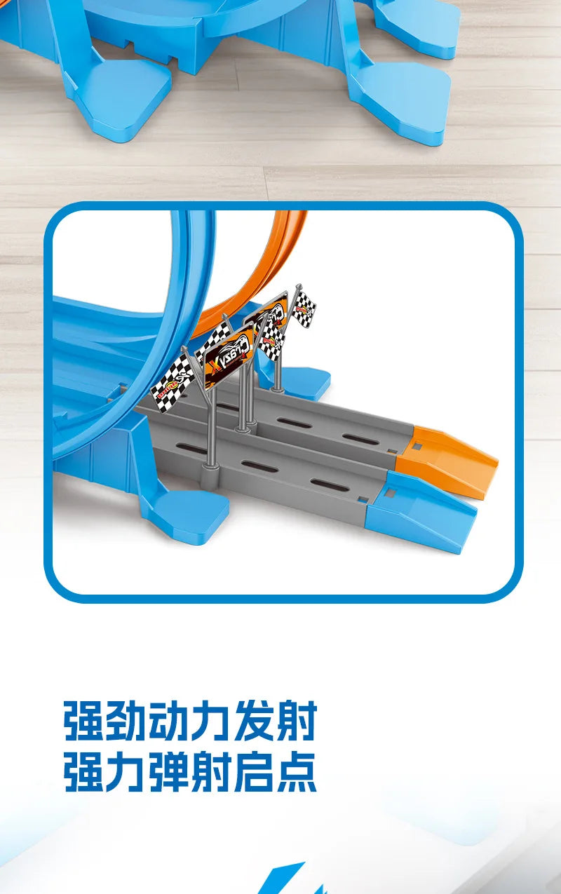 metal racing cars, alloy track catapults, and track carsBoys' and children's toy cars,