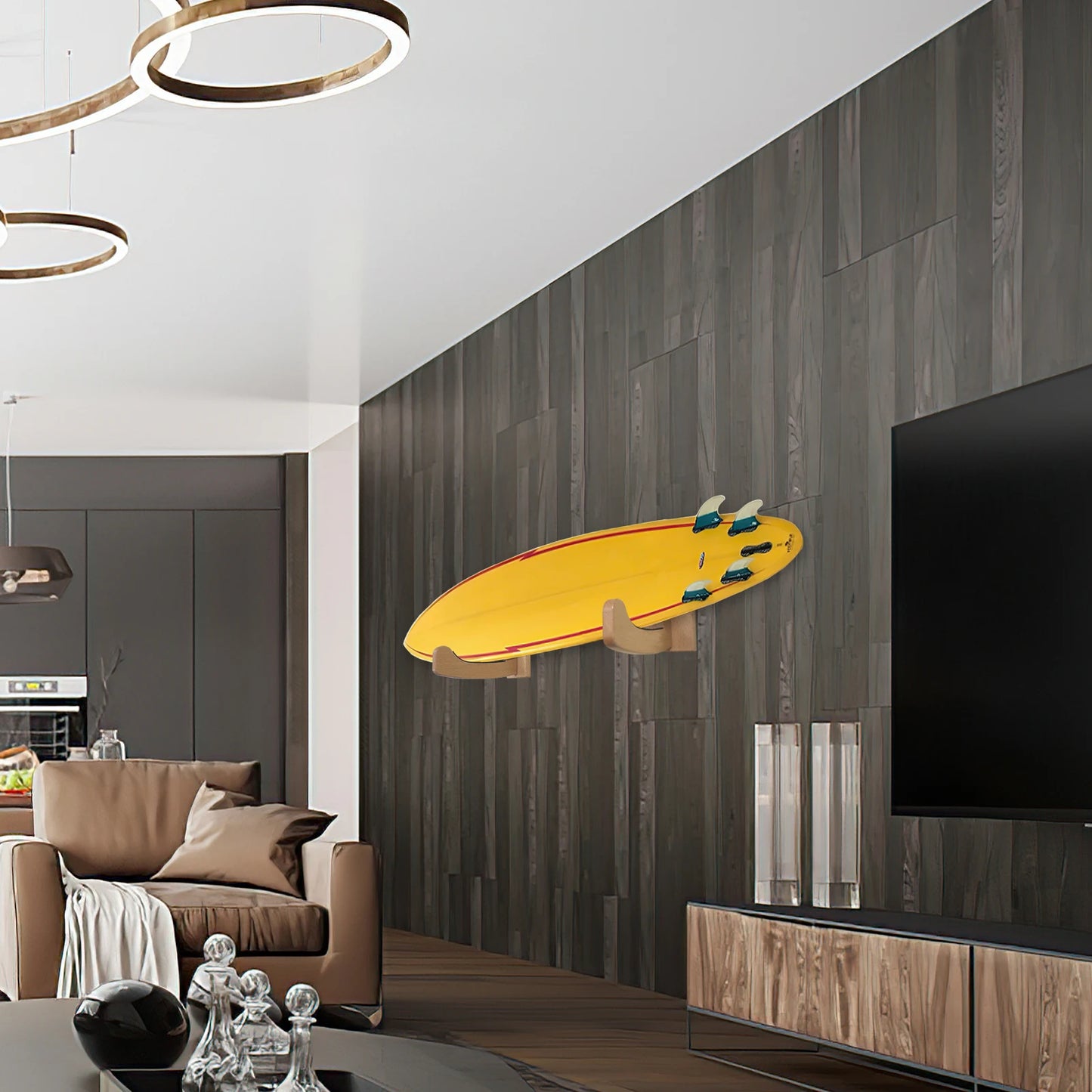 Surfboard Rack for Wall | Surfboard Wall Mount | Surfboard Wall Rack | Paddle Board Wall Rack | Surf Board Wall Mounts
