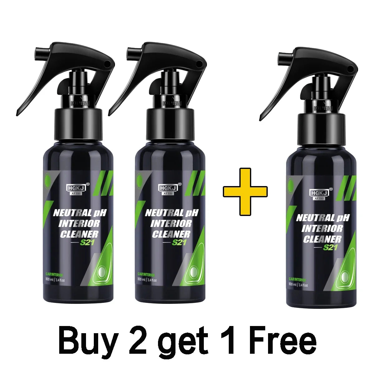 Car Interior Cleaner Agent Ceiling Cleaner Leather Flannel Woven Fabric Water Free Multipurpose Auto Dash Cleaning Spray S21