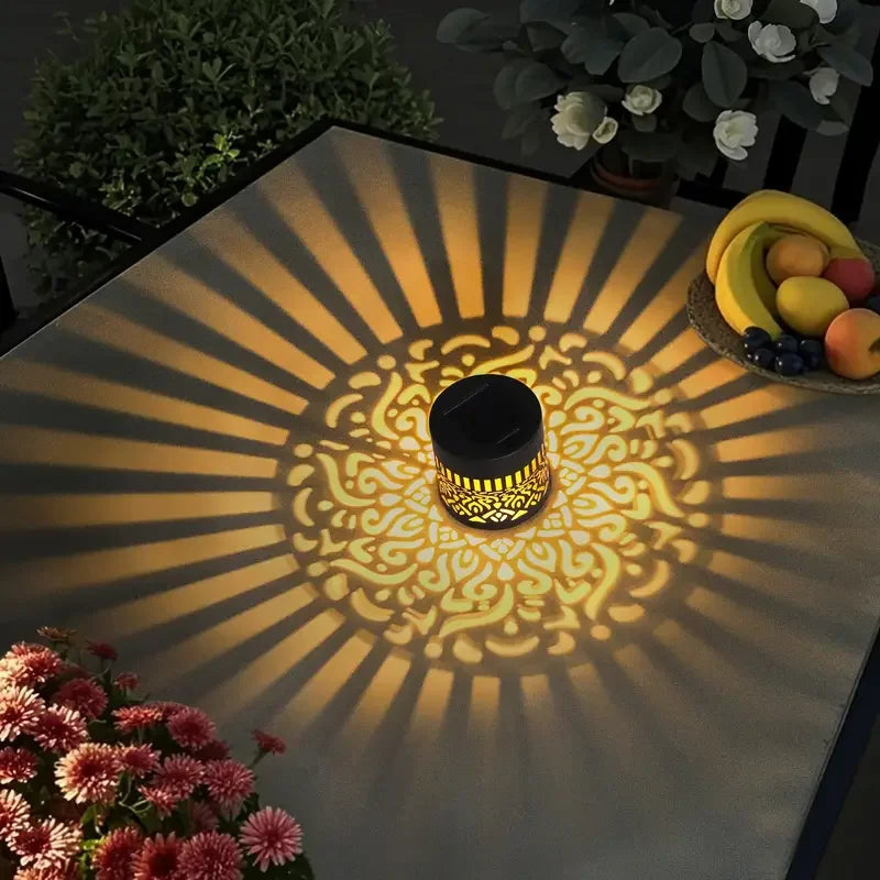 Outdoor Solar Fence Light IP65 Metal Yard Wall Lamp for Outdoor Garden Deck Steps Wall Home Decor Festive Atmospheres