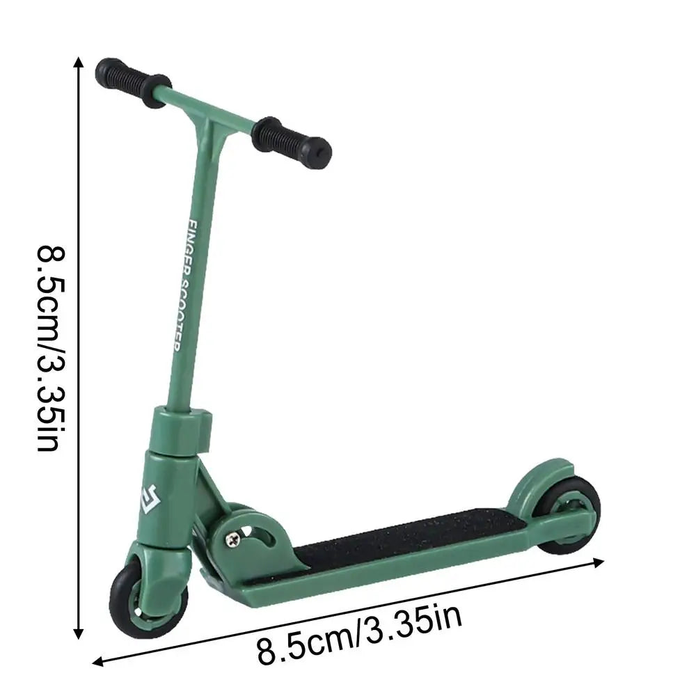 Kids Kick Scooter Finger BMX Foldable T-type Finger Scooter With Brake Educational Toys Finger Skateboards Fun Fingertip Movemet