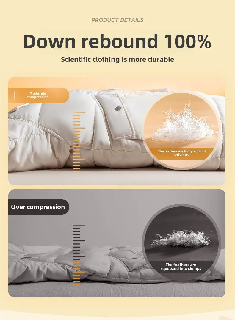 Vacuum Compression Bag No Pumping Clothes Quilt Storage Home Bag Large 3D Vacuum Compression Bags