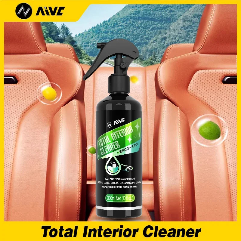 Car foam cleaner  Interior Stain Removal  Multifunctional leather seat roof fabric cleaning Spray Maintenance Wash Car