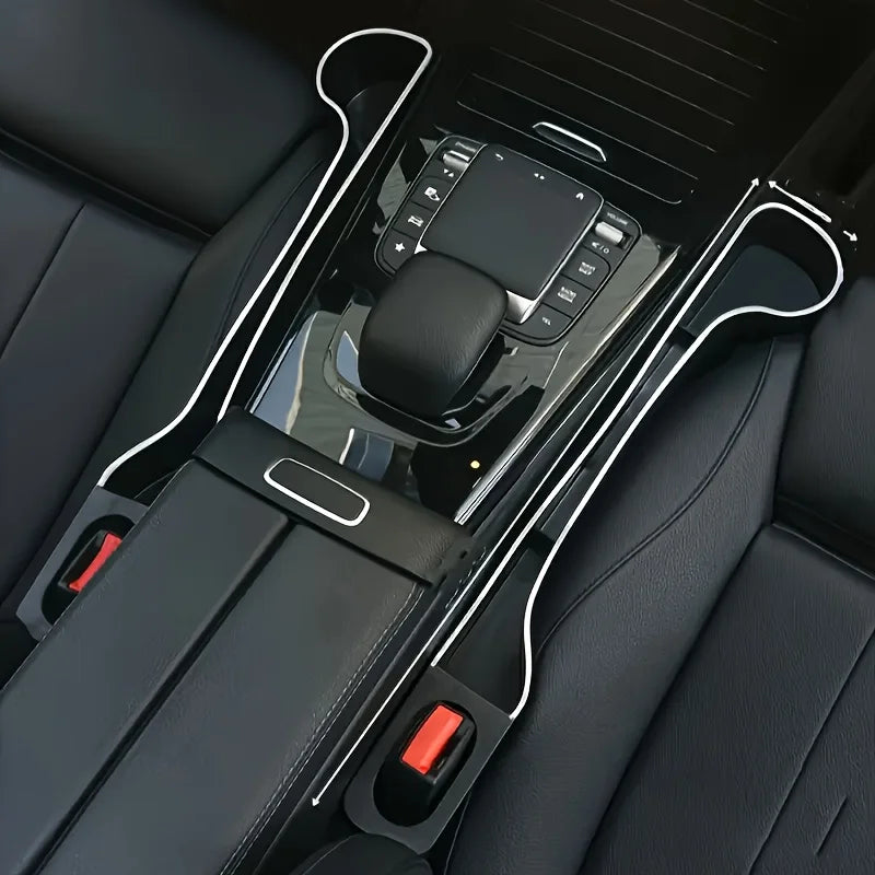 2Pcs Universal Car Seat Gap Plug Strip Side Seam Car Gap Filler Leak Proof Seat Gap Storage Organizer Interior Decor Accessories