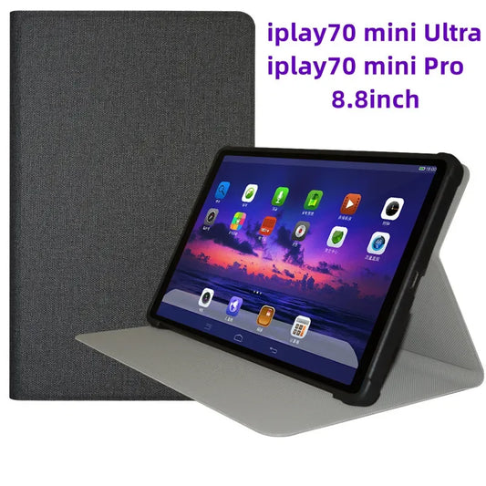 Funda For Alldocube iPlay 70 mini Pro / iPlay70 Mini Ultra Case 8.8" Tablet PC Flip Book Cover with TPU Soft Back Coque