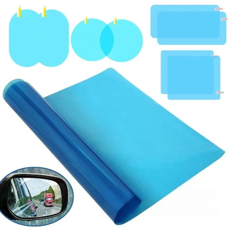 30x100cm Car Side Window Rearview Rain Film Anti-Fog Rain-proof Home Window Bathroom Mirror Waterproof Sticker Films