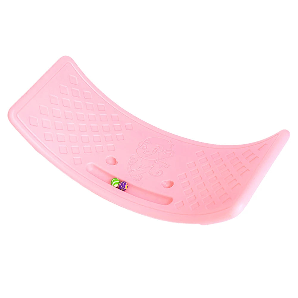 Twisting Balance Board Multifunctional Curved Wave Board Non Slip Balance Rocker Board Balance Trainer Board for Kids Children