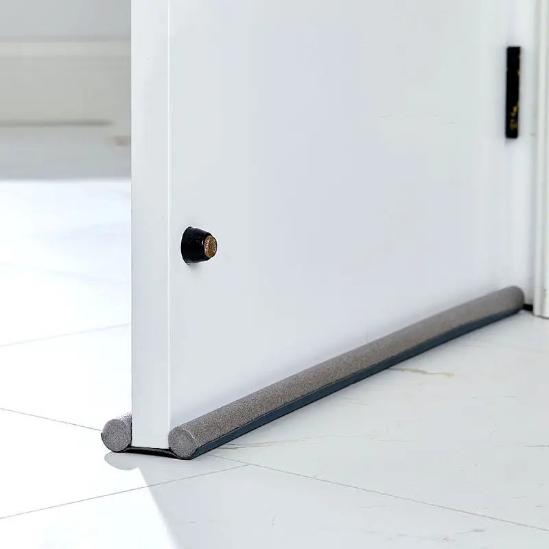 95cm Waterproof Seal Strip Draught Excluder Stopper Door Bottom Guard Double Silicone Rubber Seal Dustproof Soundproof