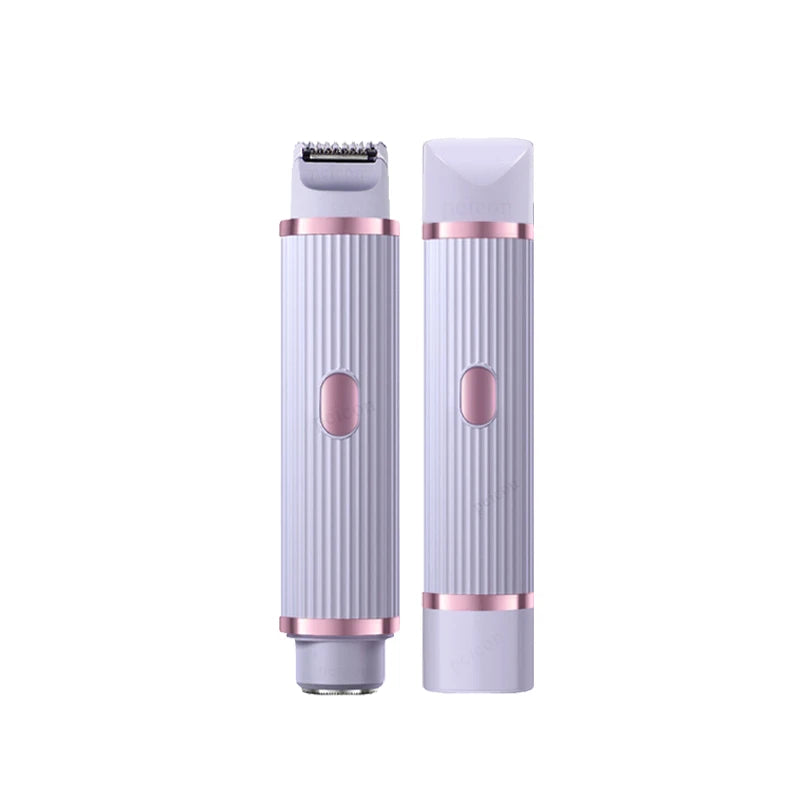 Beard Trimmer 2 in 1 Electric Shaver for Women Double Head Body Hair Removal Underarm Bikini Beard Hair Trimmer Electric Razor