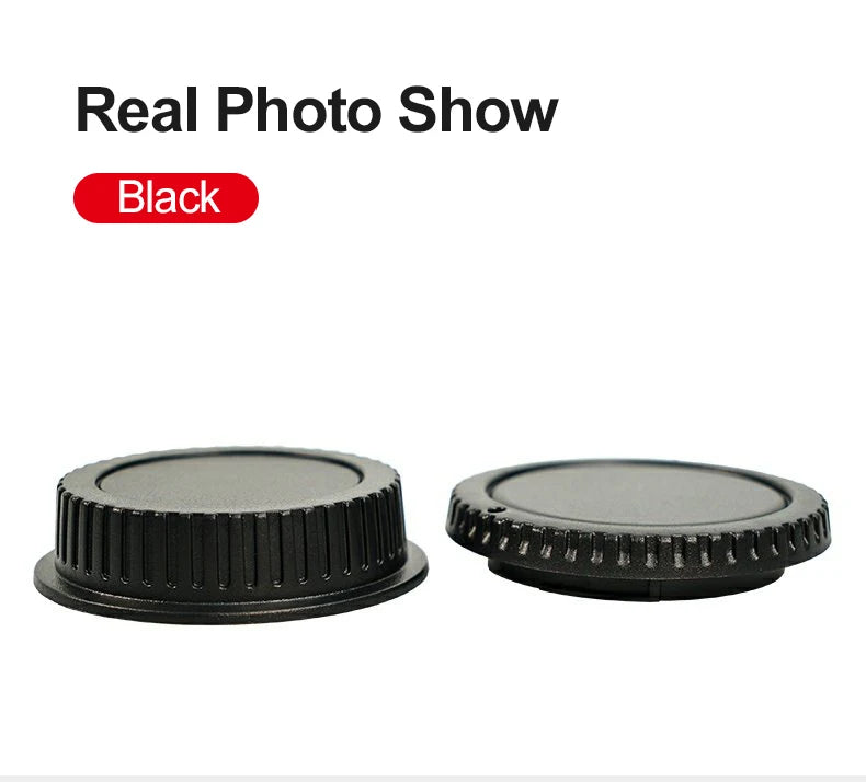 Camera Lens Cap for Nikon F Mount SLR Camera Body Cap Lens Rear Cap D800 D850 D910 D7200 D7300 D7500  D810 D5200