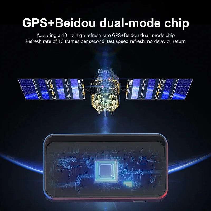 2026 In-vehicle Speedometer HUD Head Up Display Digital Speed Meter Windshield Projector Vehicles Truck Electronics Accessorie