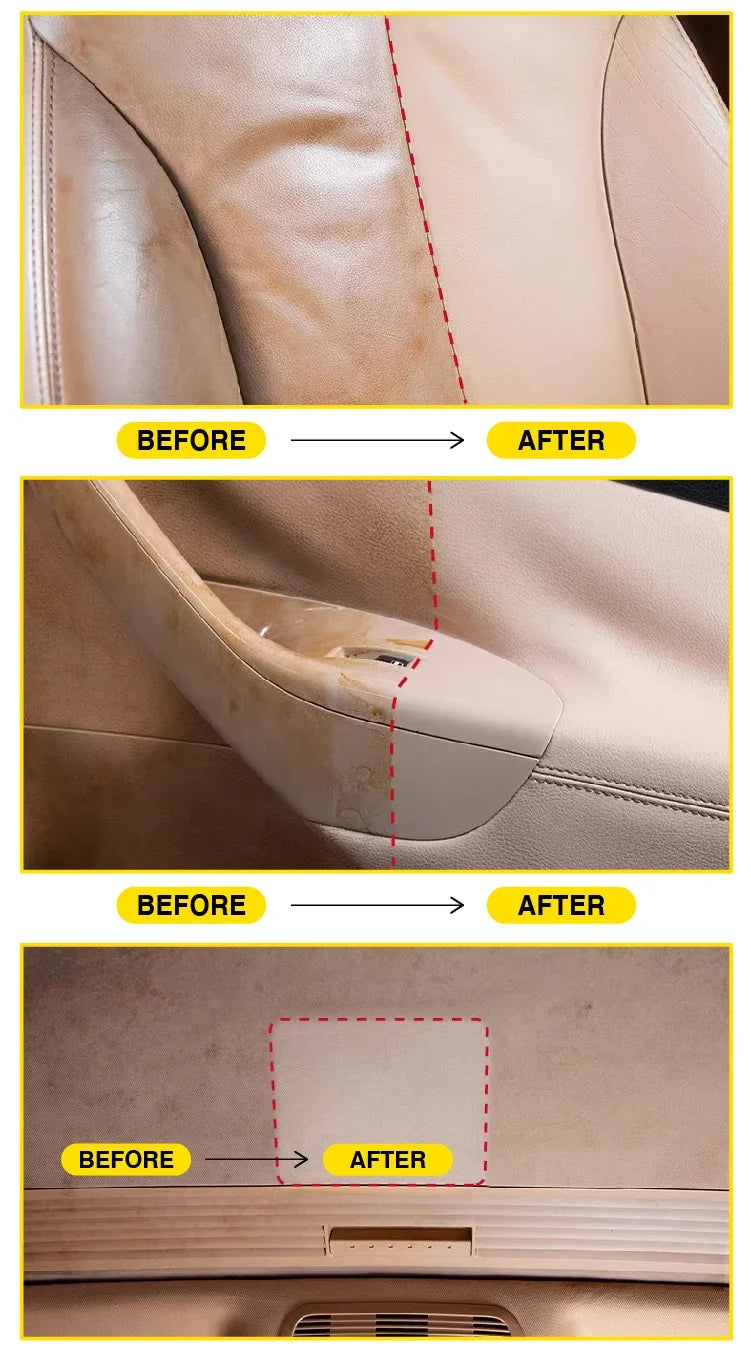 Car foam cleaner  Interior Stain Removal  Multifunctional leather seat roof fabric cleaning Spray Maintenance Wash Car