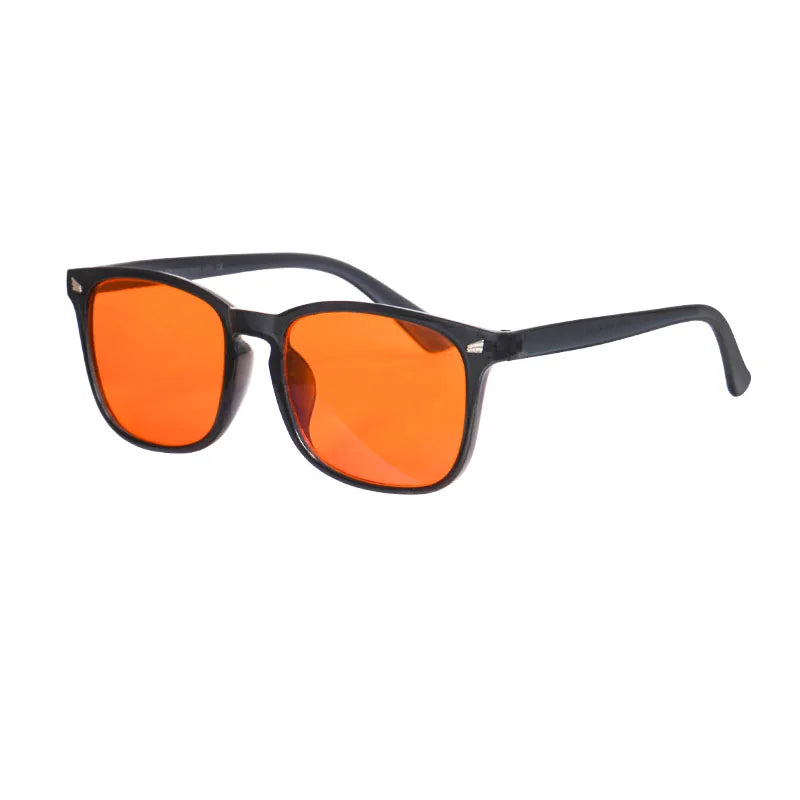 Blue and Green Wavelength Blocking Glasses Disruptive Light Blocking Glasses for Better Sleep Eliminate Eye Strain