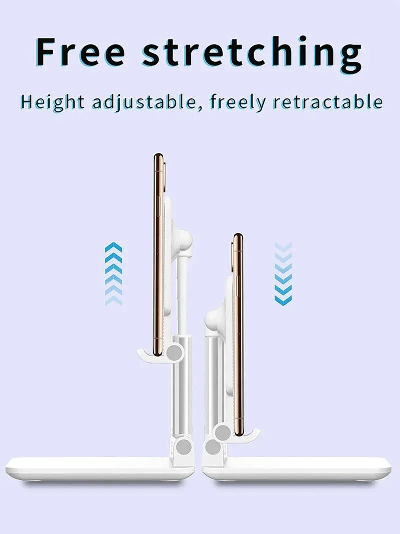 New Desk Mobile Phone Holder Stand For iPhone iPad  Adjustable Desktop Tablet Holder Universal Table Cell Phone Stand
