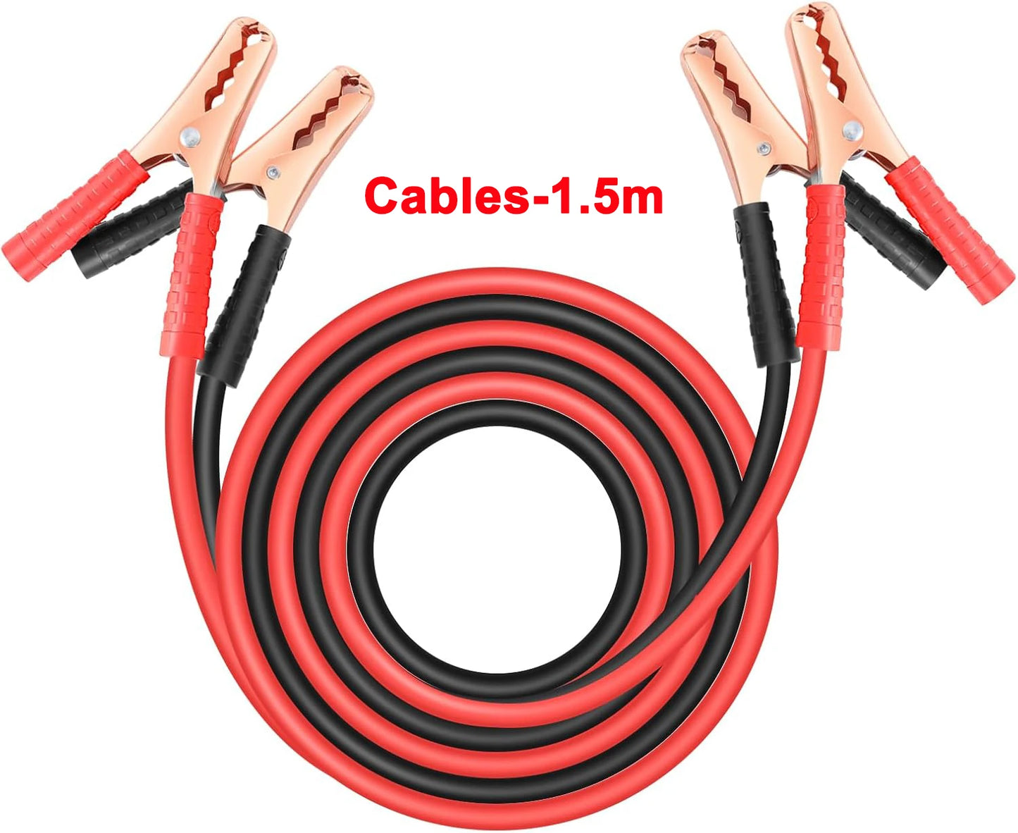 Car Battery Jump Starter Cable | For Car/SUV/Truck | Emergency Ignition | Quick Start Power Booster Cable-1.5m