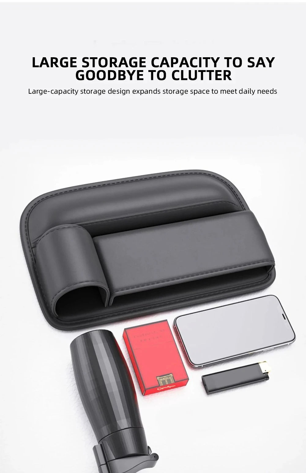 Multi Functional Car Seat Gap Filler Bag Cup Holder