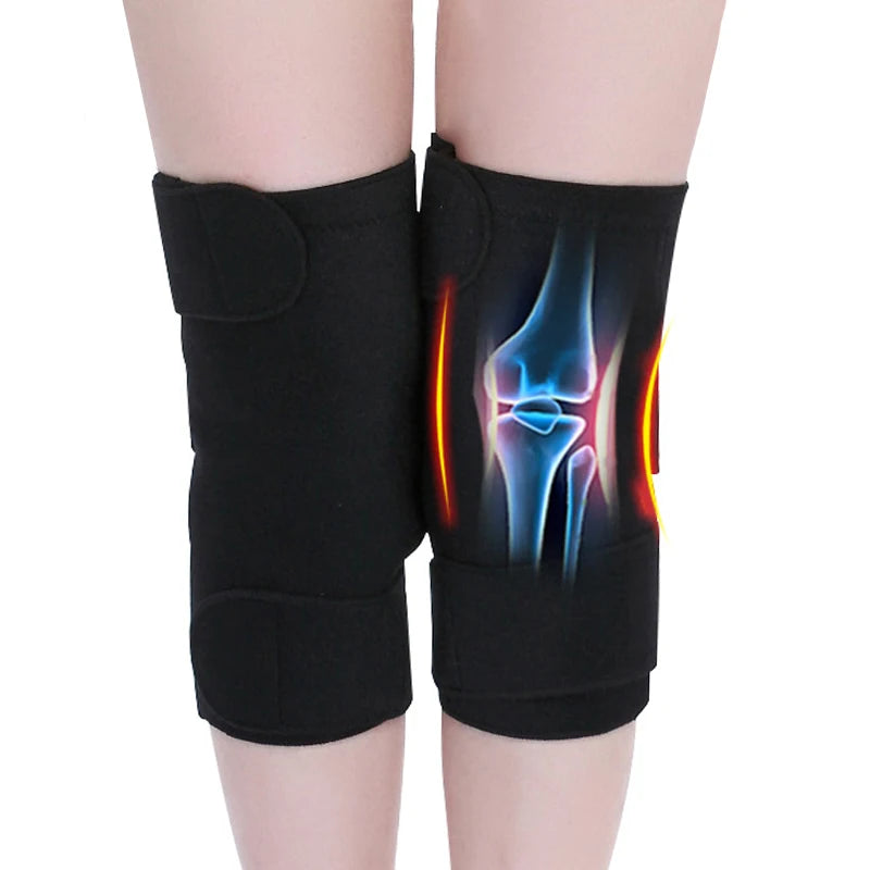 Tourmaline Self Heating Knee Pads Support 8 Magnetic Therapy Kneepad Pain Relief Arthritis Knee Patella Massage Sleeves