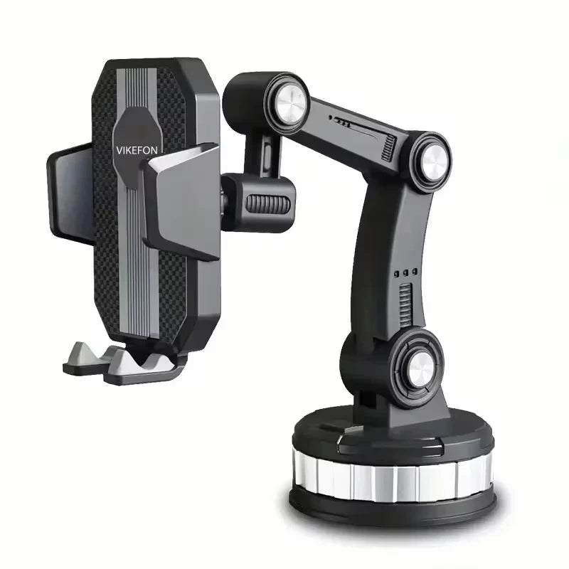 VIKEFON Car Phone Holder Stand Universal Dashboard Car Clip Mount GPS Bracket Sucker Mobile Phone Support in Car For All Phones