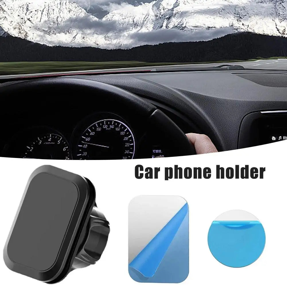 17mm Ball Head Magnetic Car Phone Holder Magnet Mount Mobile Cellphone Stand GPS Support Smart Phone Bracket Accessories