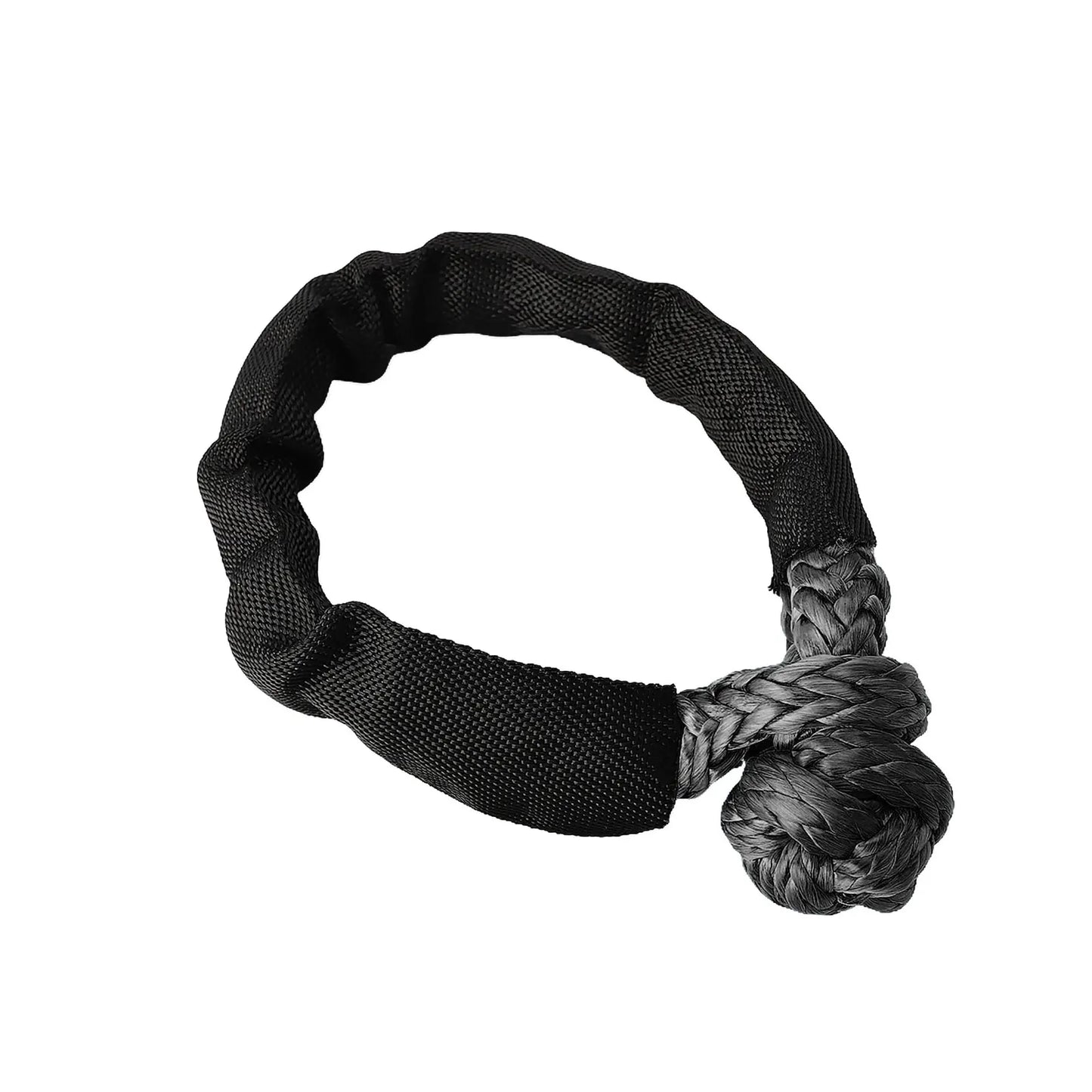 41000lbs Soft Shackle Synthetic Rope Heavy Duty Offroad 4X4 Tow Shackle Strap with Protective Sleeve for Jeep Truck SUV