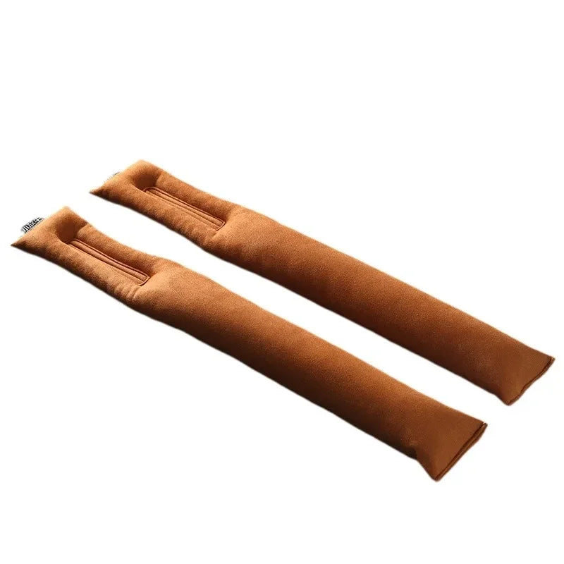 Car Seat Gap Filler Soft Car Styling Padding Leather Leak Pad Plug Spacer Universal Interior Accessories Car Organizer