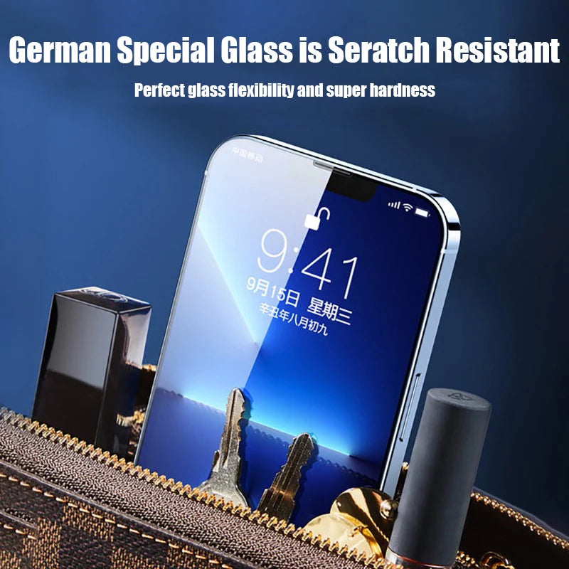 30D Full Cover Tempered Glass For iPhone 11 12 13 14 PRO MAX Screen Protector Glass On iPhone 6 7 8 14 Plus X XR XS MAX Glass