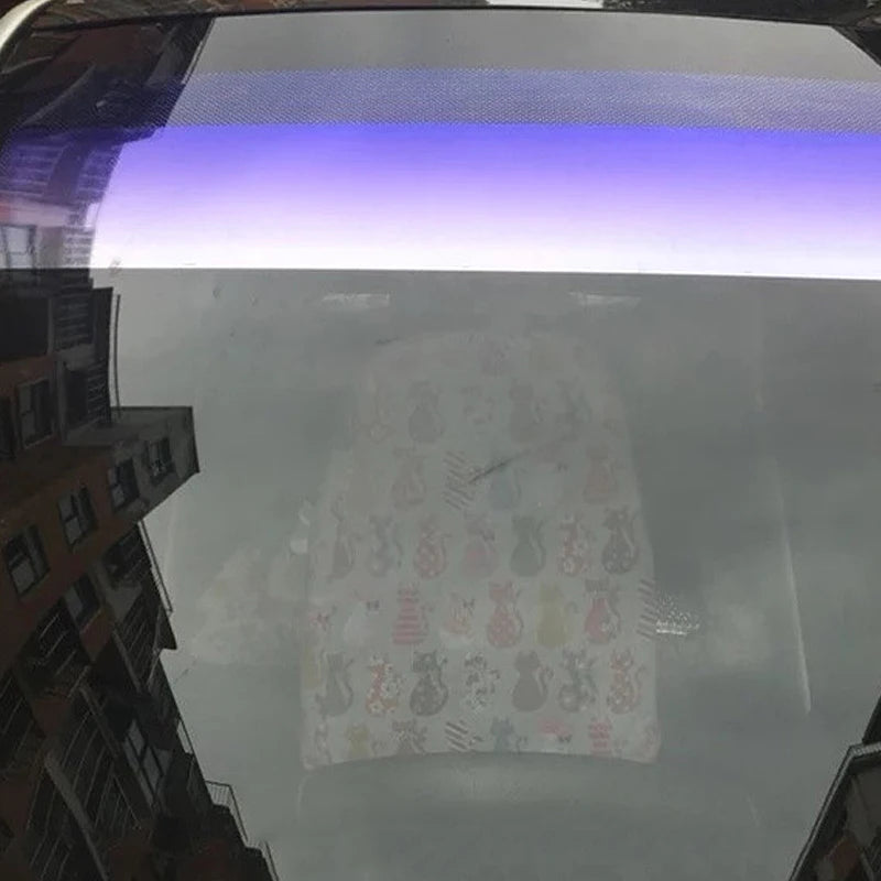 20X150cm Car Sun Shade Front Windshield Sunshade Protector Solar Window Tint Film Heat Insulation Color Changing Film Universal