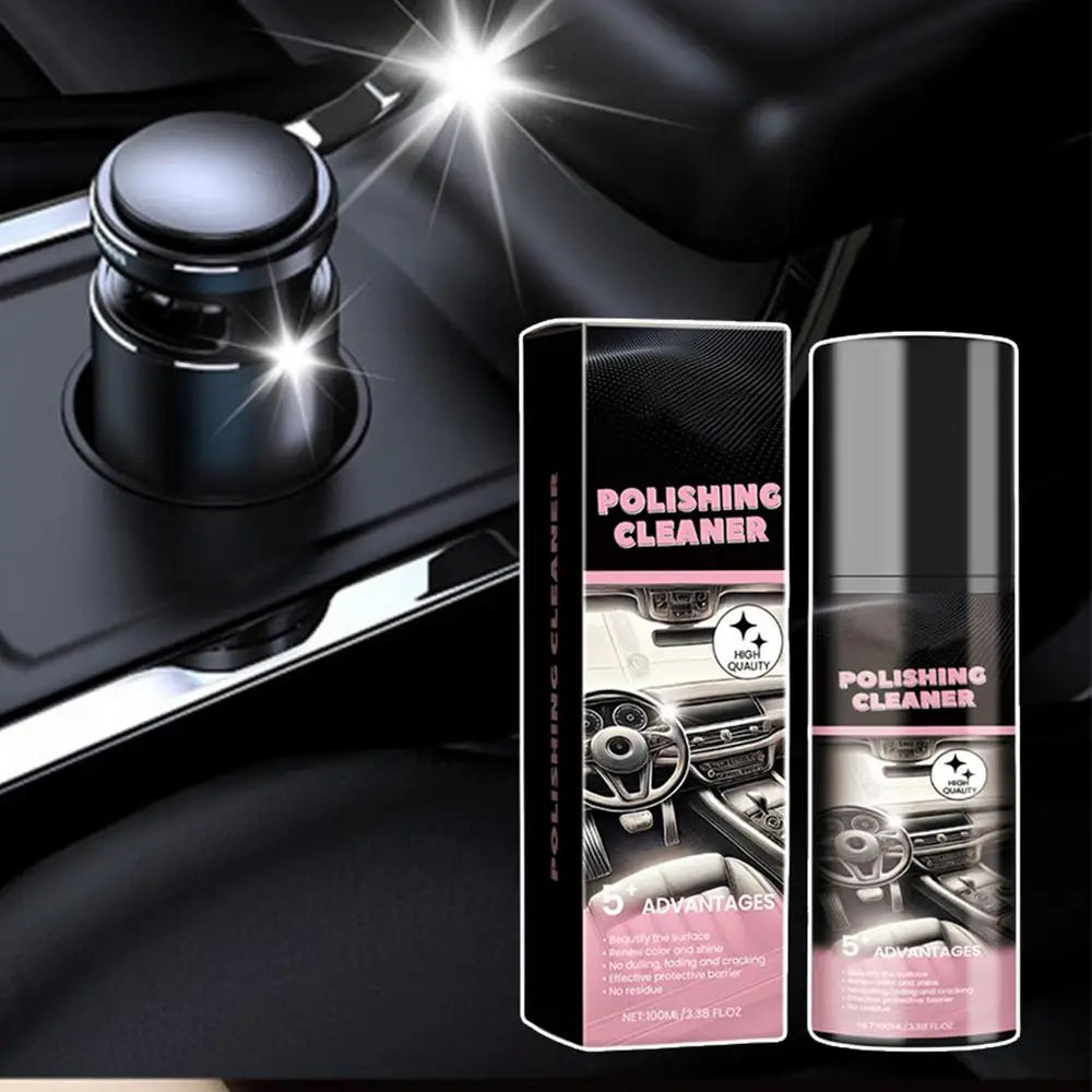 100ml Auto Interior Polish Car Shine Cleaner Interior Detailer Spray Protective Color Fading Repair Car Care Detailing Spray