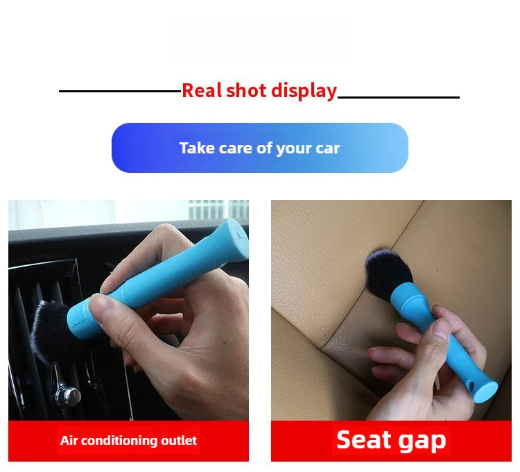 Car Ultra-Soft Detailing Brush Super Soft Auto Interior Detail Brush With Synthetic Bristles Duster Brush car cleaning tools