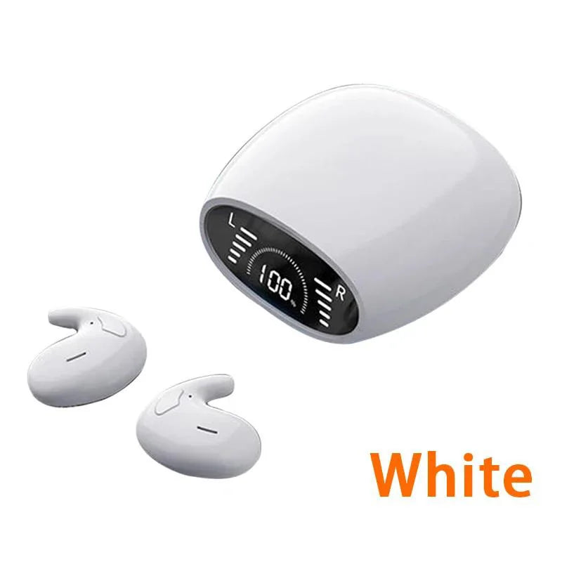 Sleep Invisible Headset Noise Cancelling Wireless Headsets Waterproof Sports Stereo With Mic Bluetooth Earohone