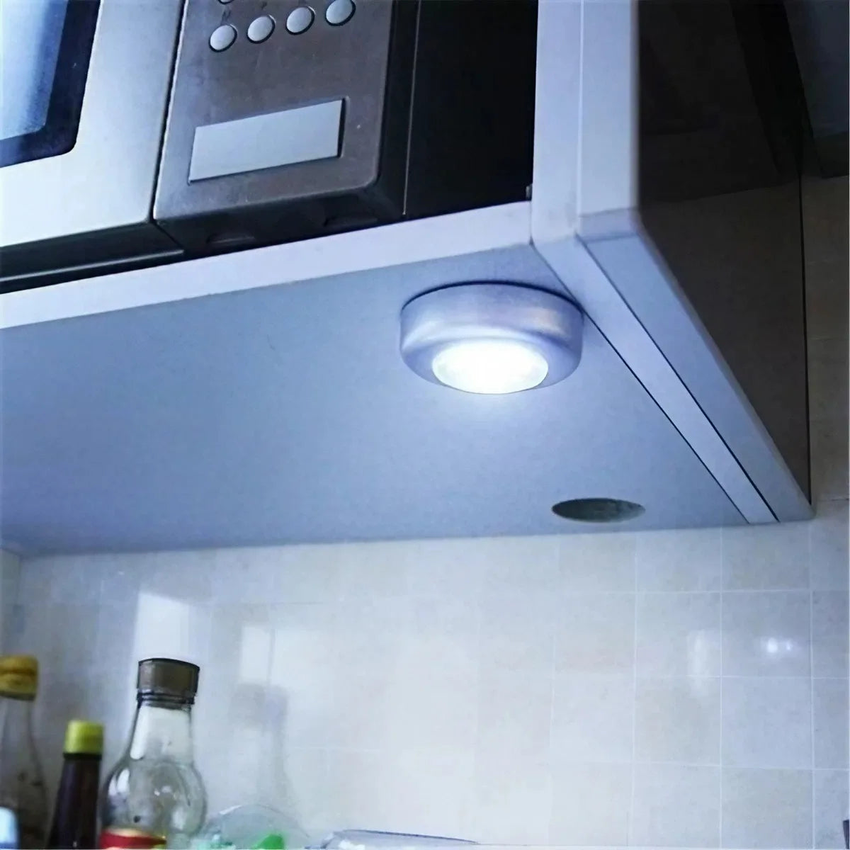 Wardrobe Bedroom Staircase Mini Stonego Touch Night Light Kitchen Wireless LED Cabinet Light Battery Powered Closet Light