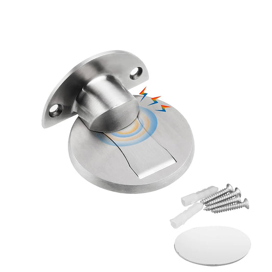 Magnetic Floor Door Stopper Mount Invisible Door Stops Heavy Duty Self Adhesive Wall Protector for Home Bedroom Doorstop
