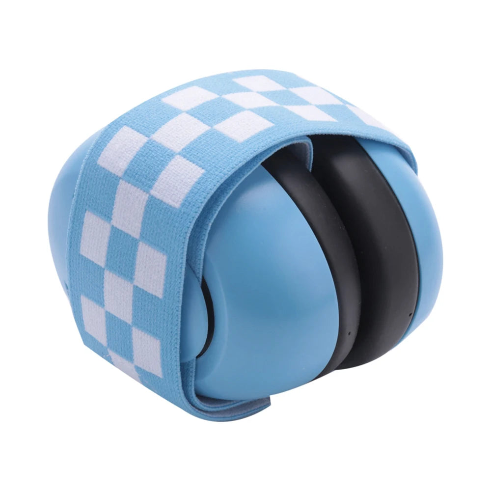 Infant Ear Muffs Noise Cancelling Soft Padded Design Baby Ear Protection Headphones with Elastic Headband
