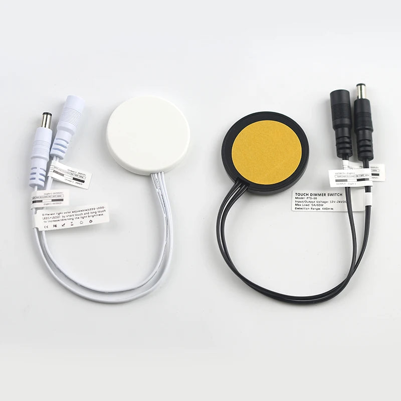 Hidden touch sensor DC12V/24V LED light touch dimmer switch for wooden furniture