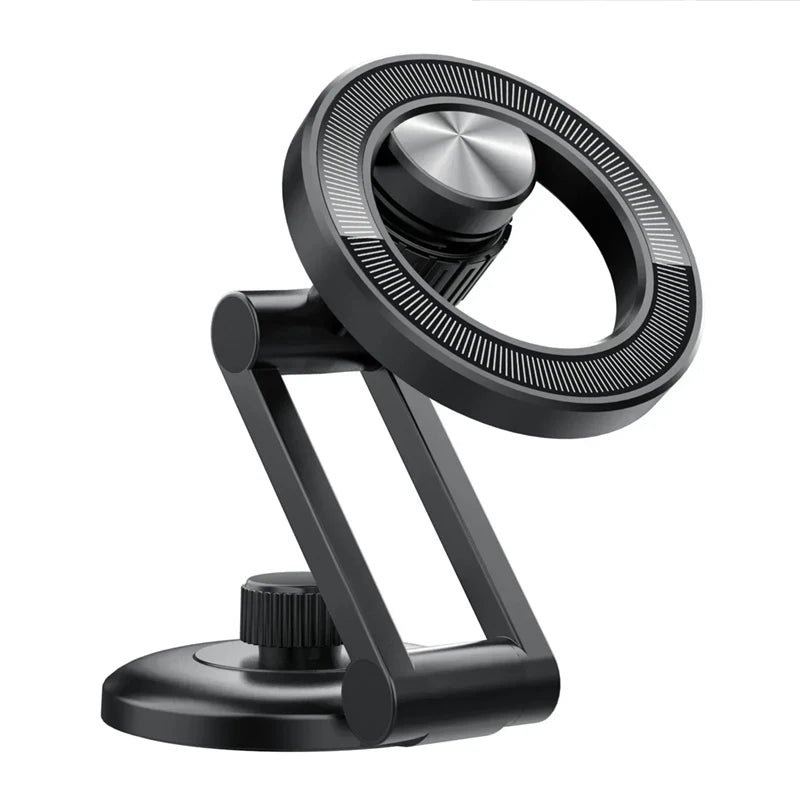 1040° Rotation Magnetic Car Phone Holder All-Metal Magnetic Cell Phone Stand Dashboard Mount For Magsafe iPhone 16 15 14 13 12