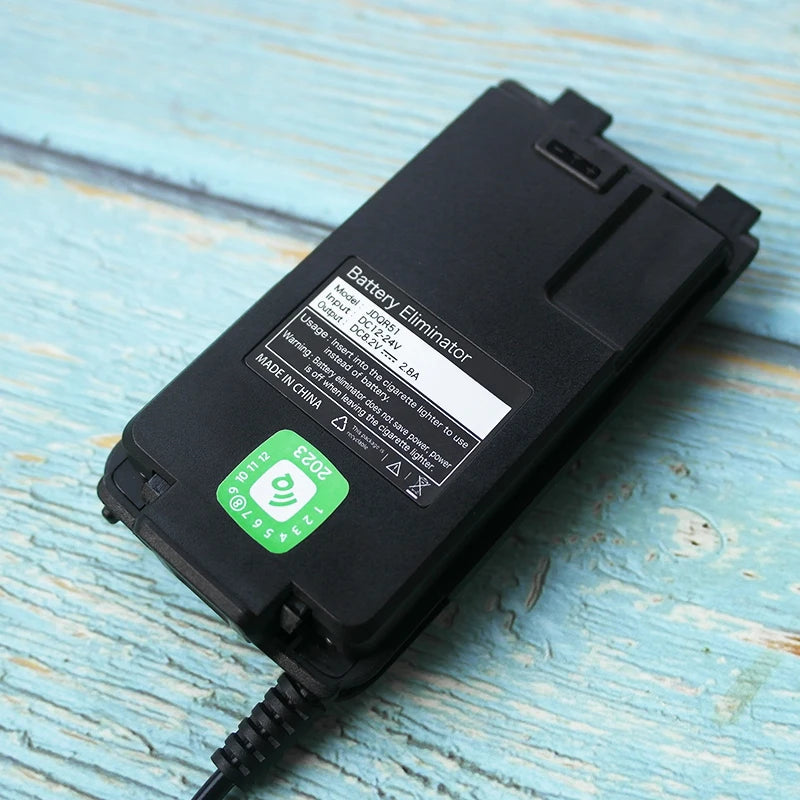 Quansheng UV-K5 UV K5(8) UV-5R PLUS Battery Eliminator Walkie Talkie Car Charger 12V/24v Universal Two Way Radio BAOFENG UV5R