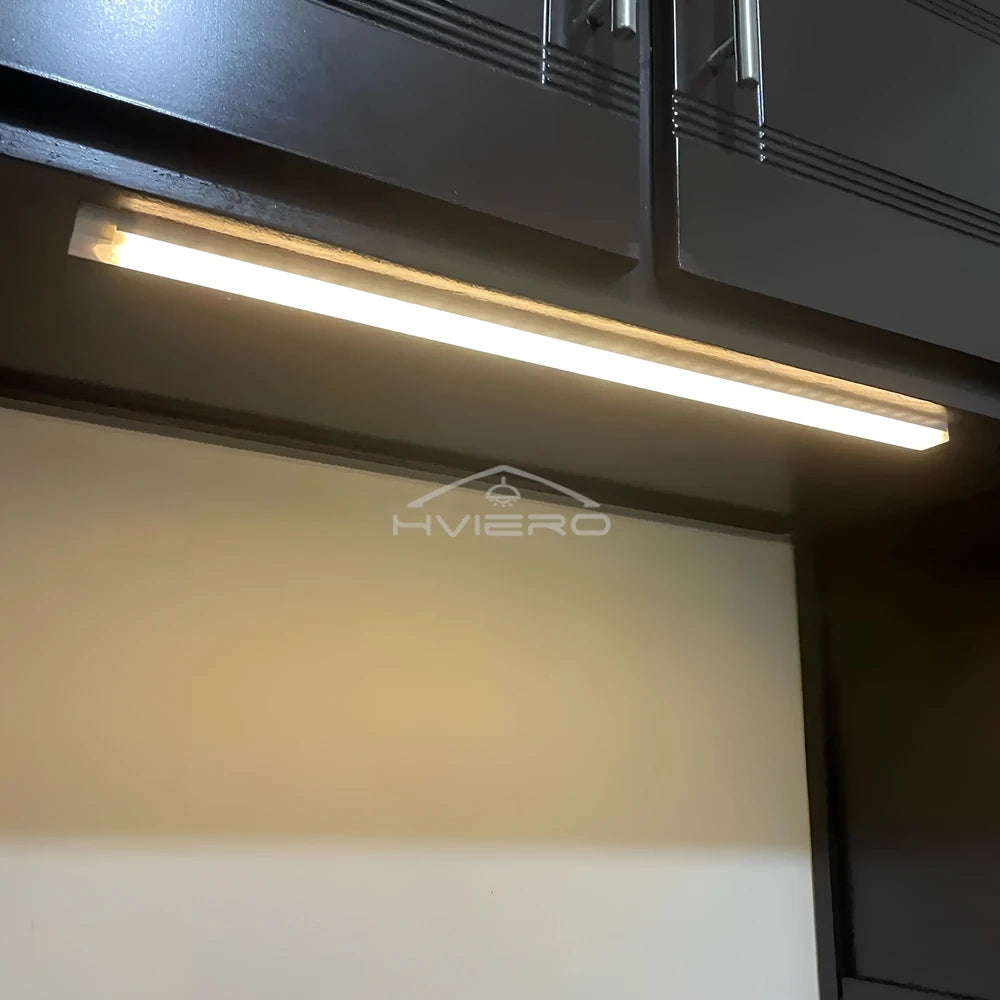 Wireless Motion Sensor Led Lamp Usb Rechargeable Night Light Kitchen Wardrobe Closet Living Decorative Lighting Smart Touch Bulb