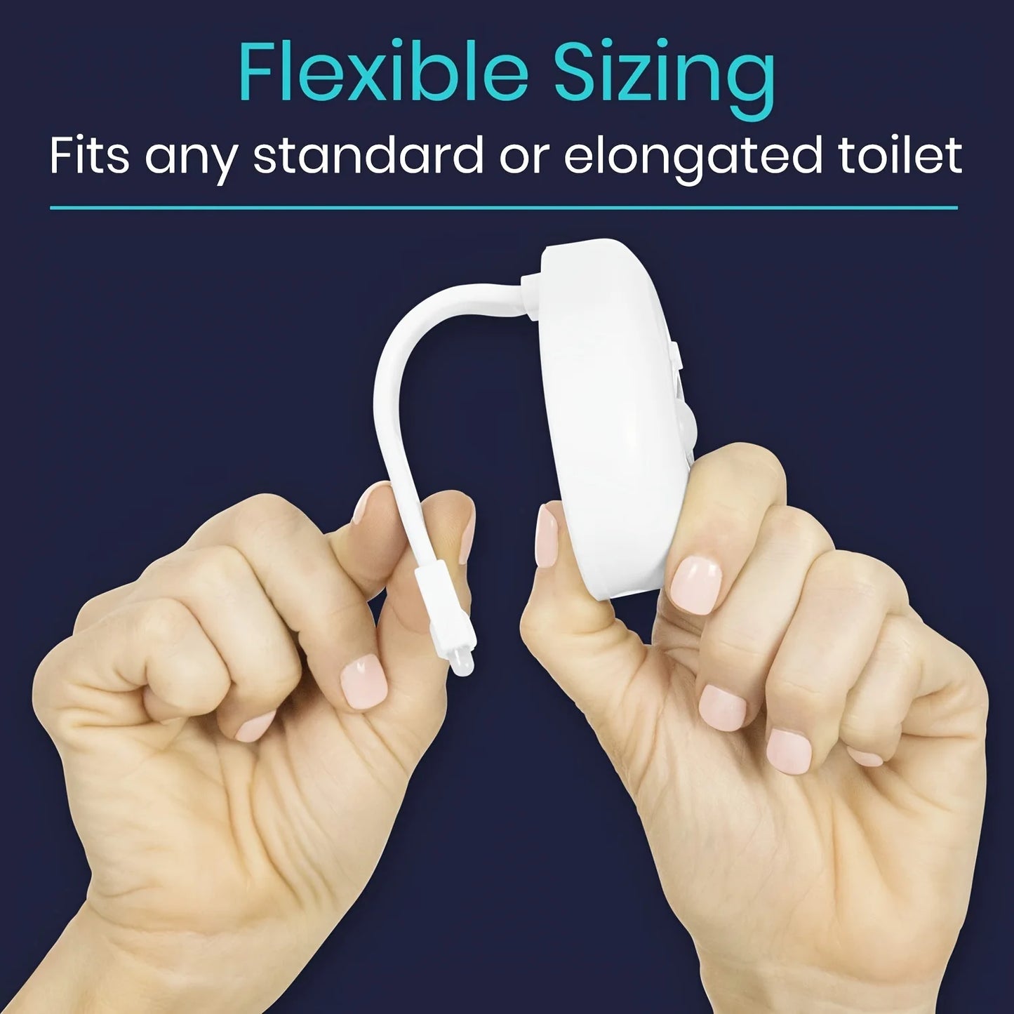 Toilet Motion Sensor Light, 8 Colors Changing Sensor LED Washroom Night Light Inside Toliet Lamp, PIR Motion Activated