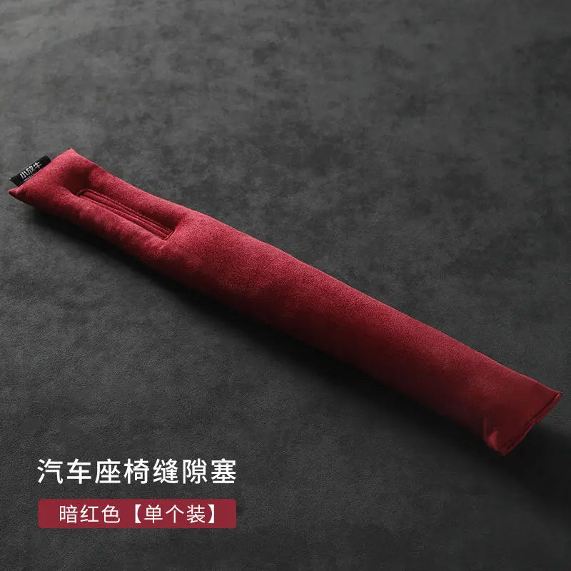 Car Seat Gap Filler Soft Car Styling Padding Leather Leak Pad Plug Spacer Universal Interior Accessories Car Organizer