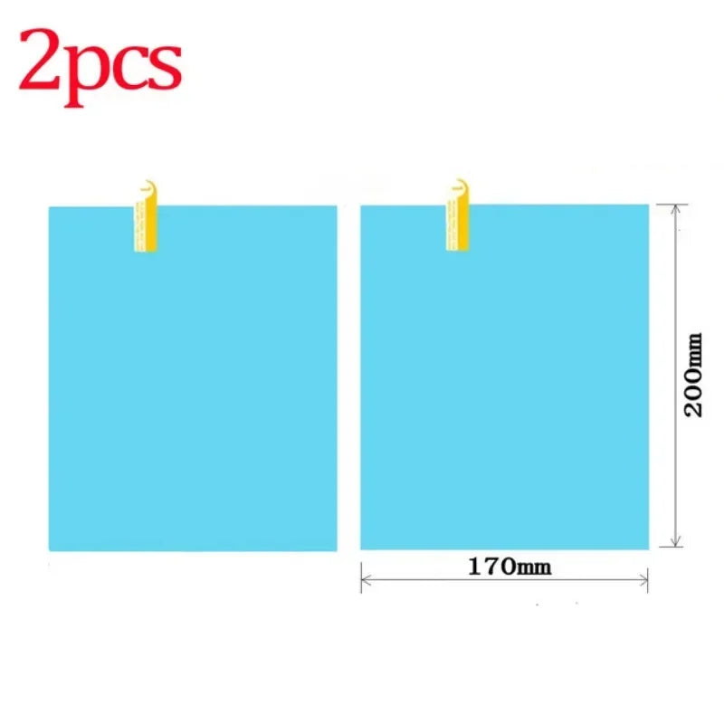 30x100cm Car Side Window Rearview Rain Film Anti-Fog Rain-proof Home Window Bathroom Mirror Waterproof Sticker Films