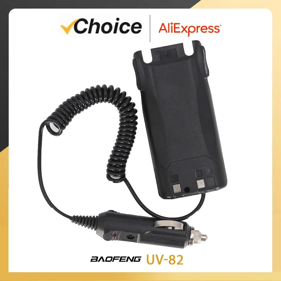 Battery Eliminator For Quansheng UV-K5 Baofeng UV-5R UV-82 BF-888S Car Charger Walkie Talkie UV-K6 UV-K58 UV-K5(8) 5R PLUS UV5R