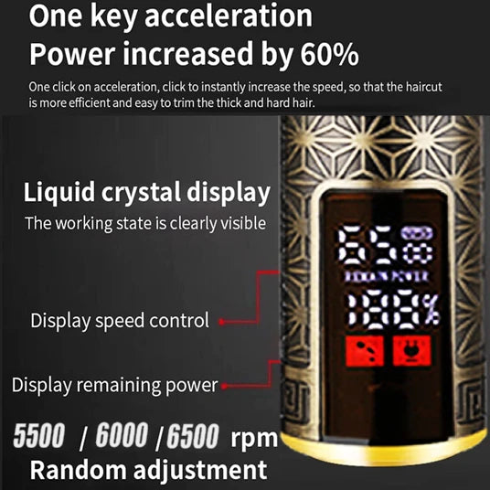 New WaterProof Professional Electric Shaver for Men Razor for Men Mower Beard Trimmer Barber Shaving Machine T9 Hair Clipper