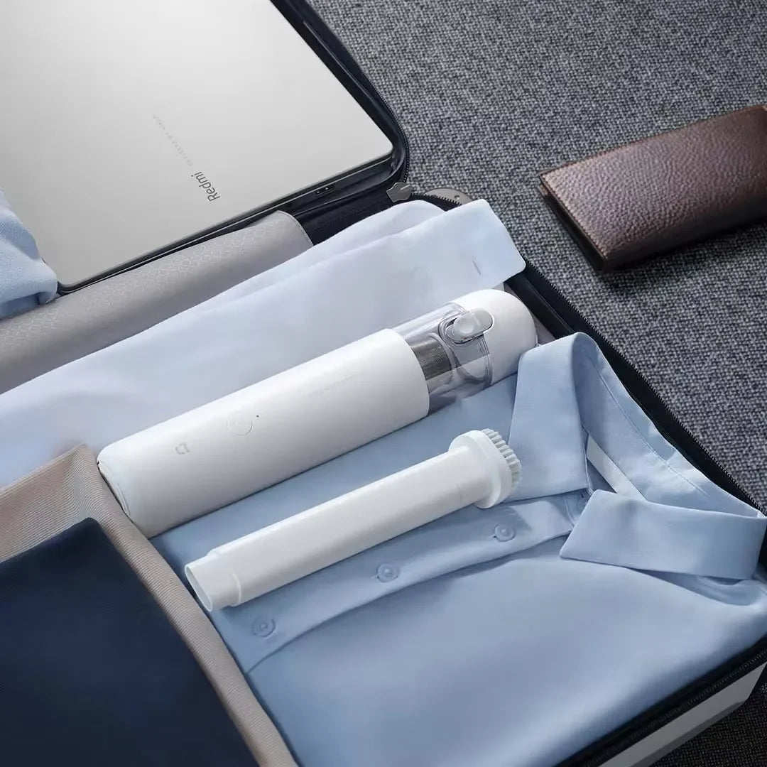 Xiaomi Mijia Mini Vacuum Cleaner, 13000Pa Portable Wireless One-Button Start 88000RPM Brushless Motor with Multi Nozzles for Car