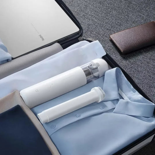 Xiaomi Mijia Mini Vacuum Cleaner, 13000Pa Portable Wireless One-Button Start 88000RPM Brushless Motor with Multi Nozzles for Car