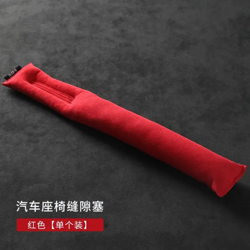 Car Seat Gap Filler Soft Car Styling Padding Leather Leak Pad Plug Spacer Universal Interior Accessories Car Organizer