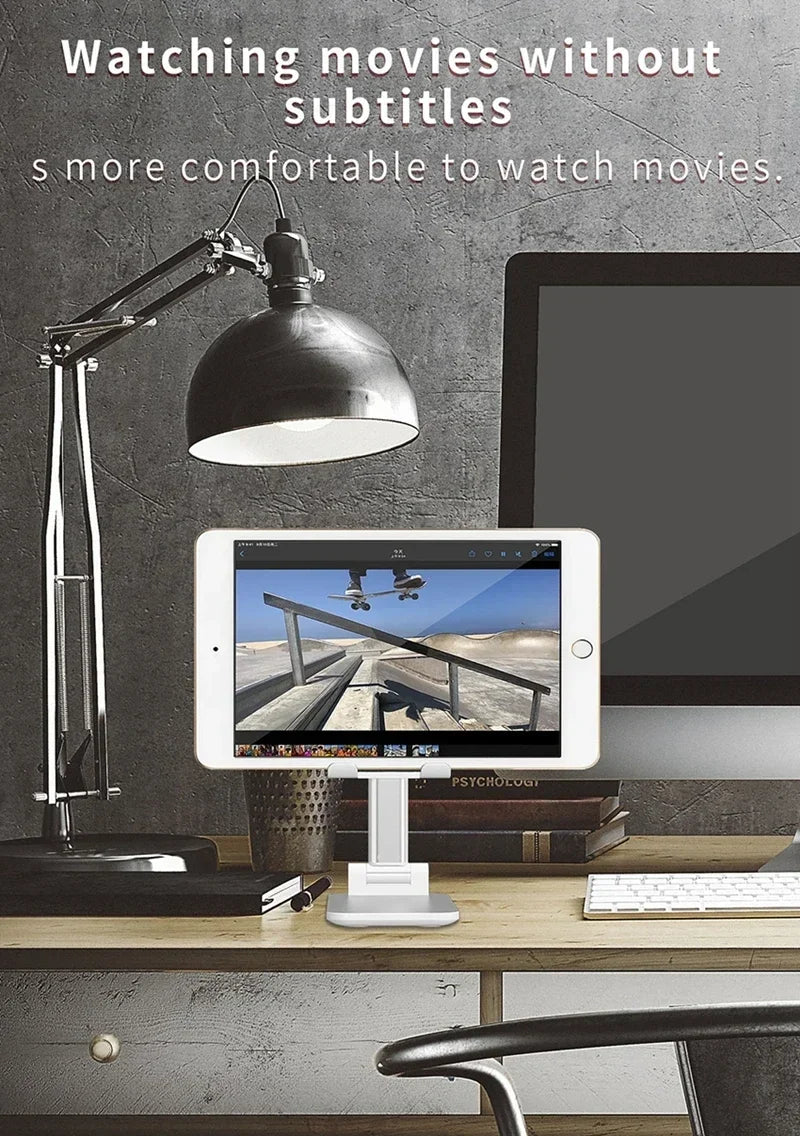 New Desk Mobile Phone Holder Stand For iPhone iPad  Adjustable Desktop Tablet Holder Universal Table Cell Phone Stand
