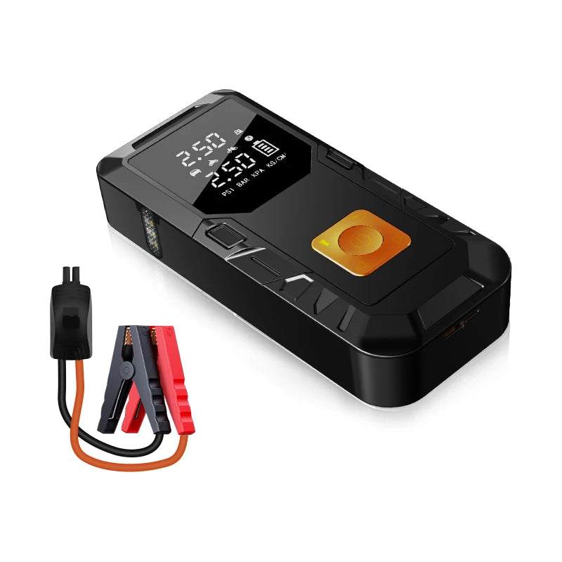 Junsun 450A Car Jump Starter 8000mAh Power Bank Portable Air Compressor 12V Starting Device for Car Battery Emergency Starter