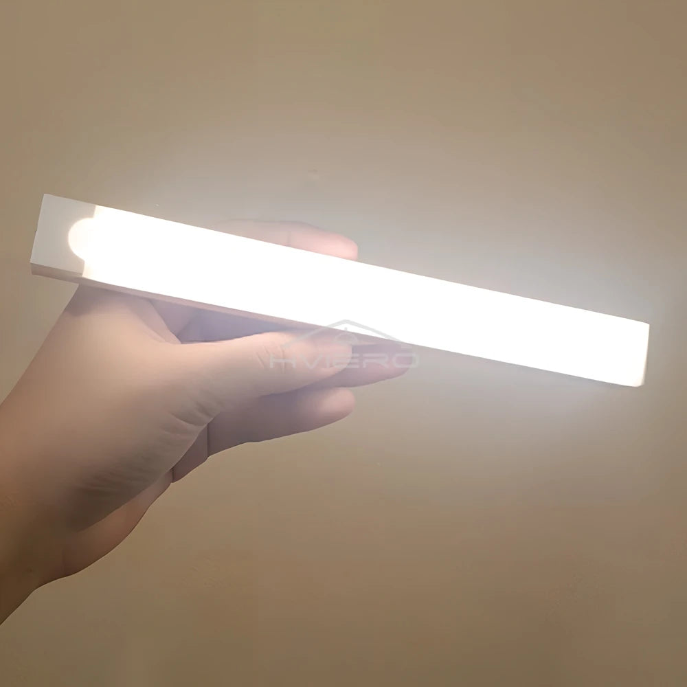 Wireless Motion Sensor Led Lamp Usb Rechargeable Night Light Kitchen Wardrobe Closet Living Decorative Lighting Smart Touch Bulb