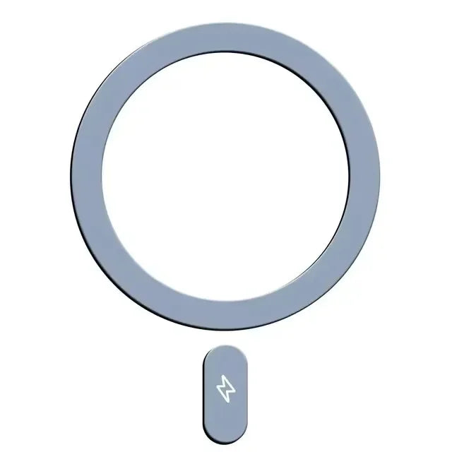 Magnetic Metal Plate Ring for Magsafe Wireless Charger Iron Sheet Sticker Magnet Cellphone Holder for IPhone 17 16 15 13 Pro Max